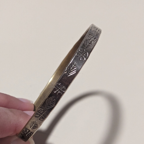 Vintage Mexican Silver Bracelet - Picture 6 of 6